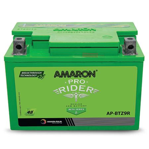 Z9R AMARON PRO Bike Rider 2 Wheeler Battery - APBTZ9R (ABR-PR-APBTZ9R) Genuine Battery