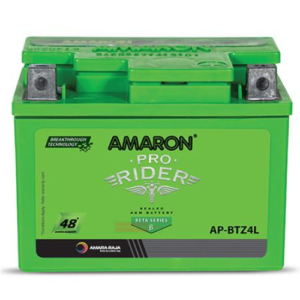 Z4L AMARON PRO Bike Rider 2 Wheeler Battery - APBTZ4L (ABR-PR-APBTZ4L) Genuine Battery