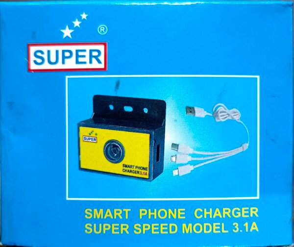 Mobile Phone Charger 3.1A Fast Charger - Image 3