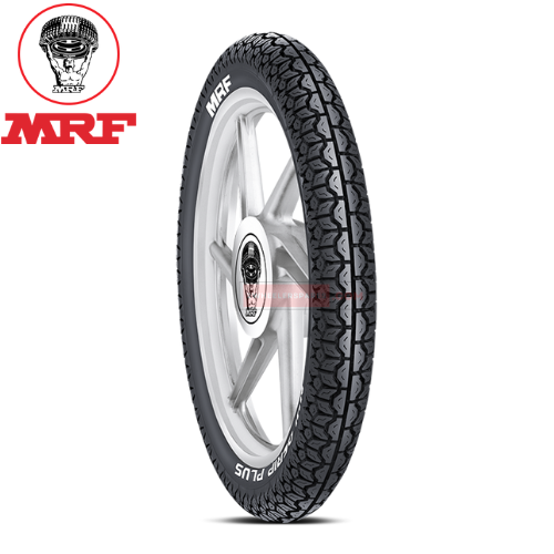 3.00-18 MRF Nylogrip Plus Tube Tyre Rear Fitment Genuine MRF Tyres