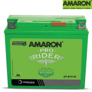 X7R AMARON PRO Bike Rider 2 Wheeler Battery - APBTZ7L (ABR-PR-APBTZ7L) Genuine Battery