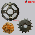 Passion Pro (June, 2015) Chain Sprocket Kit Hero Genuine Parts