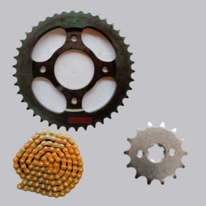 Hero Glamour Chain Sprocket Kit Hero Genuine Parts