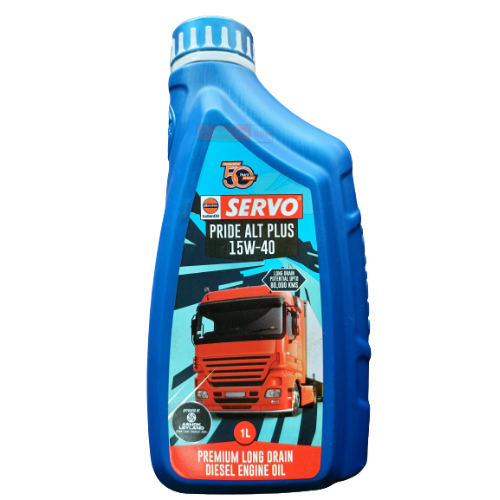 Servo 15W-40 Pride ALT Plus Engine Oil 1L Genuine Engine Oil
