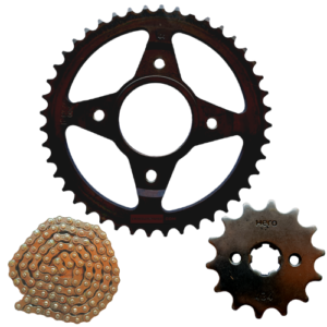 Hero Splendor Plus / Splendor Pro Chain Sprocket Kit Hero Genuine Parts