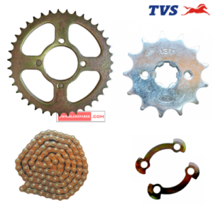 TVS Star Sports CVTI Sprocket Kit TVS Genuine Parts