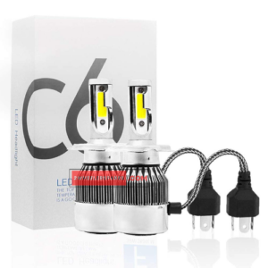 C6 LED Headlight Bulb 12V 6W PX43t X1 Genuine LED Lights