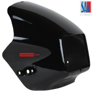 Splendor Plus Headlight Visor Black SAI Genuine Visor