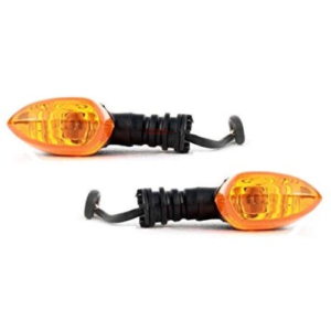 Yamaha FZ Front Left Indicator Assembly Amber Lens (Pack of 1) Genuine Indicators