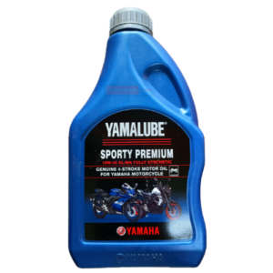 Yamalube Sporty Premium 10W-40 Engine Oil Premium Fully Synthetic 1L Genuine Lubes