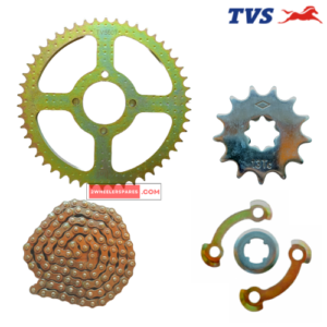 TVS XL Super Chain Sprocket Kit TVS Genuine Parts