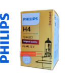 Philips Standard 12V 100/90W Halogen HS4 P43t Headlight Bulb Pack of 2 Genuine Halogen Bulb