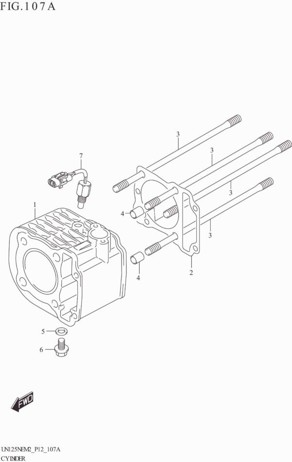 Temperature Sensor Suzuki Access 125 BS6 Suzuki Genuine Parts