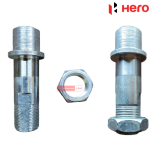 Passion Pro Half Axle With Nut Hero Genuine Parts