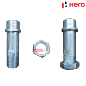 Splendor Half Axle With Nut Hero Genuine Parts