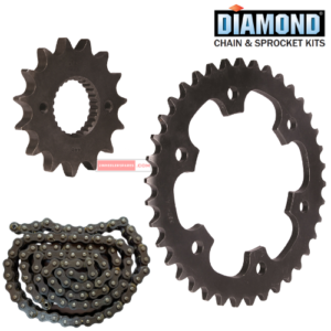 Bullet Thunderbird 500 CC New Royal Enfield Chain Sprocket Kit Diamond Genuine Parts