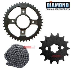 Passion Pro BS6 Hero Chain Sprocket Kit Diamond Genuine Parts