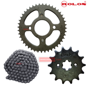 Pulsar 125CC Chain Sprocket Kit Rolon Genuine Parts