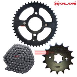 Pulsar NS160 Twin Disc Chain Sprocket Kit Rolon Genuine Parts