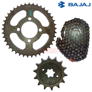 CT100 X Bajaj Chain Sprocket Kit Bajaj Genuine Parts