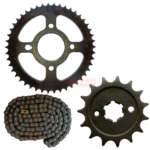 Pulsar NS 160 Twin Disc Bajaj Chain Sprocket Kit Bajaj Genuine Parts