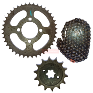 CT110 X Bajaj Chain Sprocket Kit Bajaj Genuine Parts