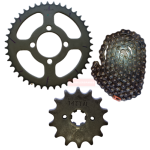 Discover 100M Bajaj Chain Sprocket Kit Bajaj Genuine Parts