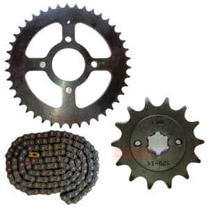 Pulsar 150 Twin Disc Bajaj Chain Sprocket Kit Bajaj Genuine Parts