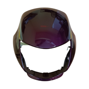 Honda Shine Visor Purple with Sticker Sai Genuine Parts