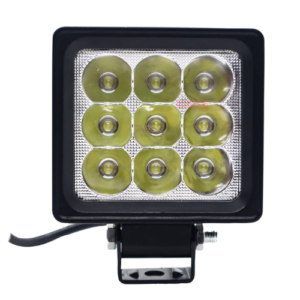 9 LED Mini Square White Fog Lamps - 12V Super Genuine Products