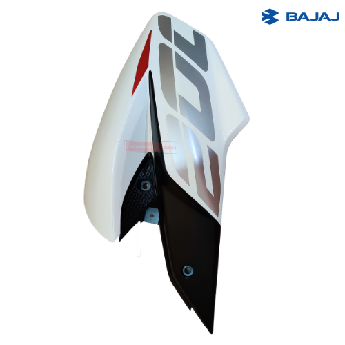 Pulsar NS200 Tank Flap Right Pearl Met White Bajaj Genuine Parts
