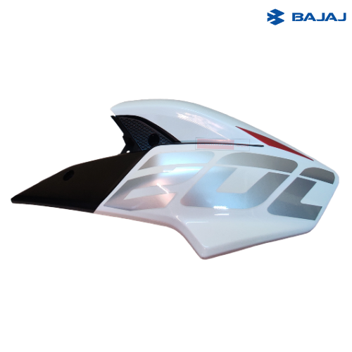 Pulsar NS200 Tank Flap Right Pearl Met White Bajaj Genuine Parts