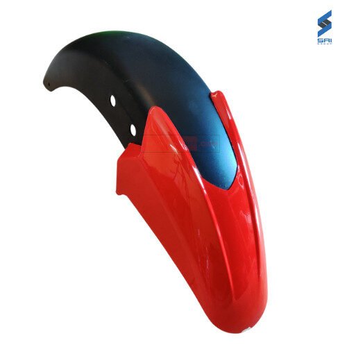 Pulsar 135 Mudguard Red Color Genuine Mudguard