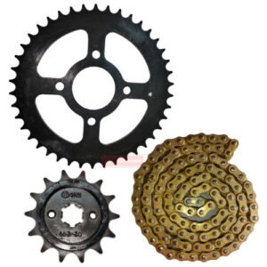 Pulsar 150 Twin Disc Brass Chain Sprocket Kit Rolon Genuine Parts