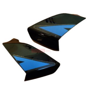 Pulsar 150 Tank Scoop Set Black With Blue Genuine Scoop