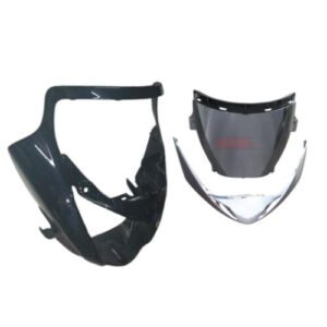 Unicorn BS6 Headlight Visor Drak Blue With Garnish Genuine Visor