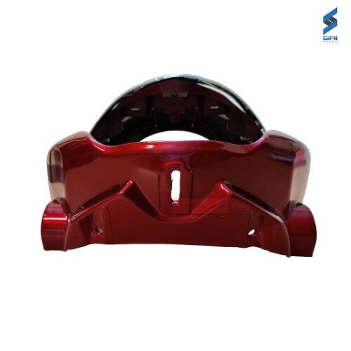 Unicorn BS6 Headlight Visor Candy Red With Garnish Genuine Visor