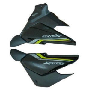 SP125 Side Cowl Black With Sticker Set of 4 Genuine Fiber Parts